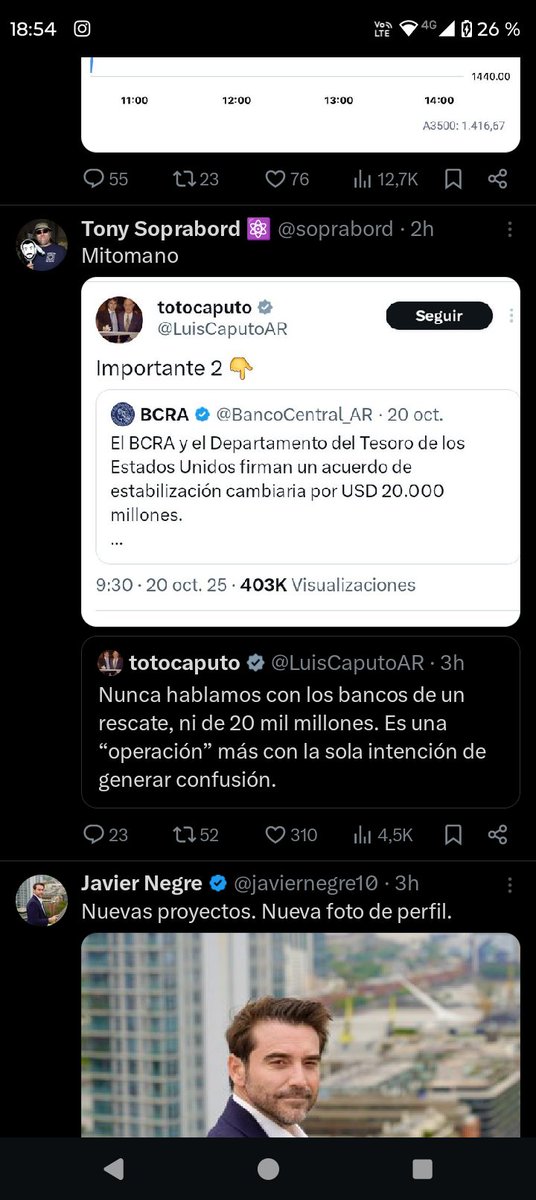 SpacePeronista2's tweet photo. Nuestro Ministro de Economía es Mitomano y Ludopata. Estás enfermo Toto. https://t.co/vLHTQ275xM