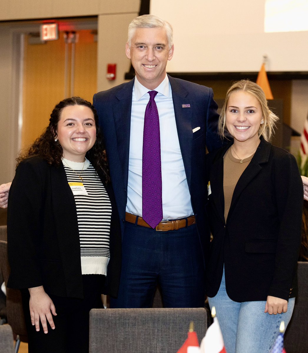 I was honored to attend the #ECU Office of Global Affairs’ ninth International Awards Ceremony celebrating International Education Week. 🏴‍☠️

I also met students Stephanie and Graycen, who shared their experience staffing clinics addressing malnutrition in Guatemala.