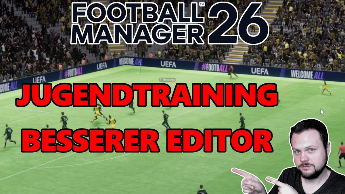 DenntoLP's tweet image. Es gibt endlich wieder einen neuen Patch!
Neben der Möglichkeit des Jugendtrainings, gibt es auch bereits jetzt interessante Einblicke in die Entwicklung der Match-Engine! 
⬇️Zum Video⬇️  
youtu.be/-00K8SA7RmU

#FM26 #footballmanager26 #Patch