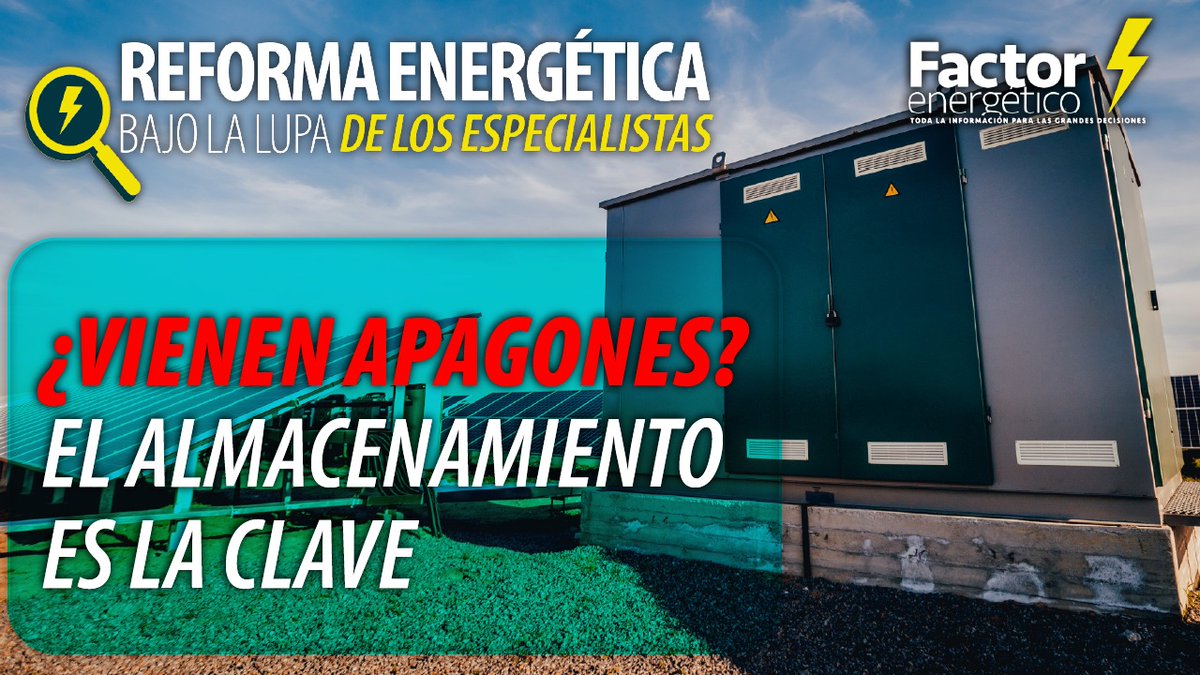 #LosEspecialistas ponen en la mesa “La Verdad Que Nadie Dice Sobre el Almacenamiento de Energía”
👉Se pusieron las reglas del juego, incluso se tienen identificados los nichos de negocio, pero faltan las letras chiquitas que le den certeza jurídica a los inversionistas, y quién