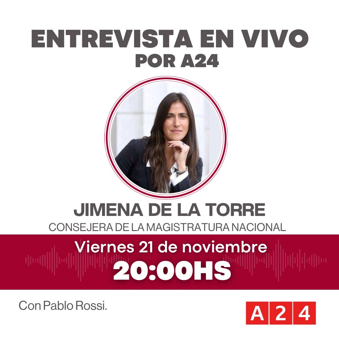 📺 Hoy a las 20hs me sumo a la mesa de <a href="/PRossiOficial/">Pablo Rossi</a> en <a href="/A24COM/">A24.com</a>.

Los invito a acompañar la entrevista en vivo y ser parte del debate. Transmisión en vivo aquí: youtube.com/live/ArKbAx1K-…