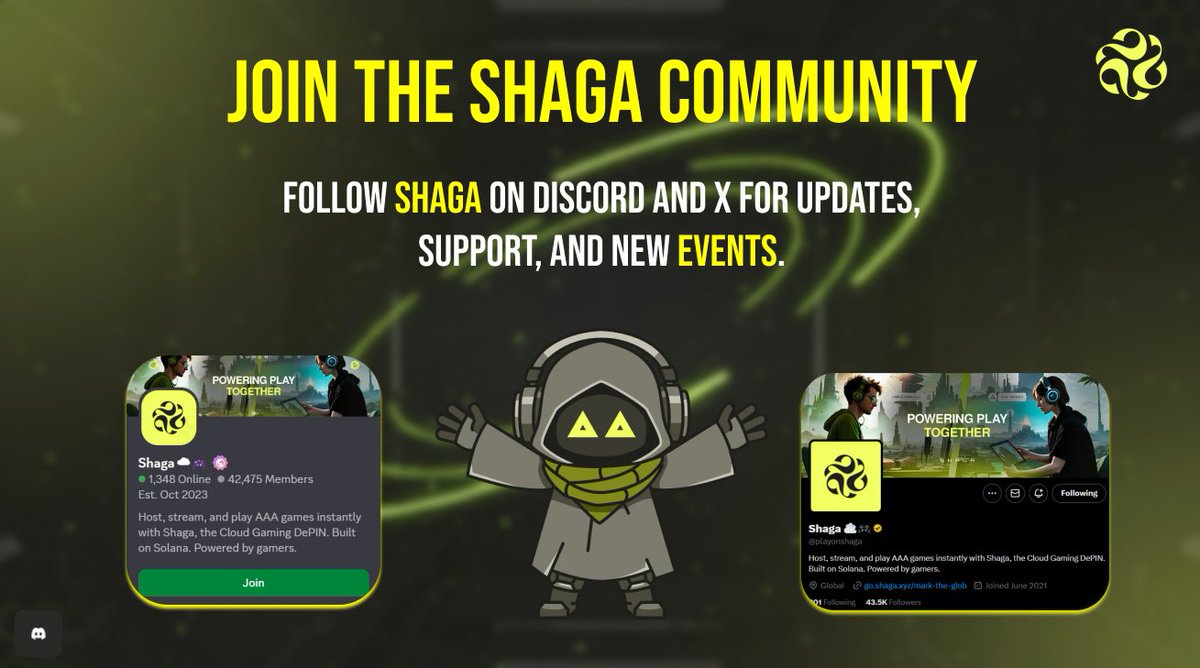 Looking for the latest Shaga updates?

Follow us here and join us on Discord! 👇

discord.gg/shaga.