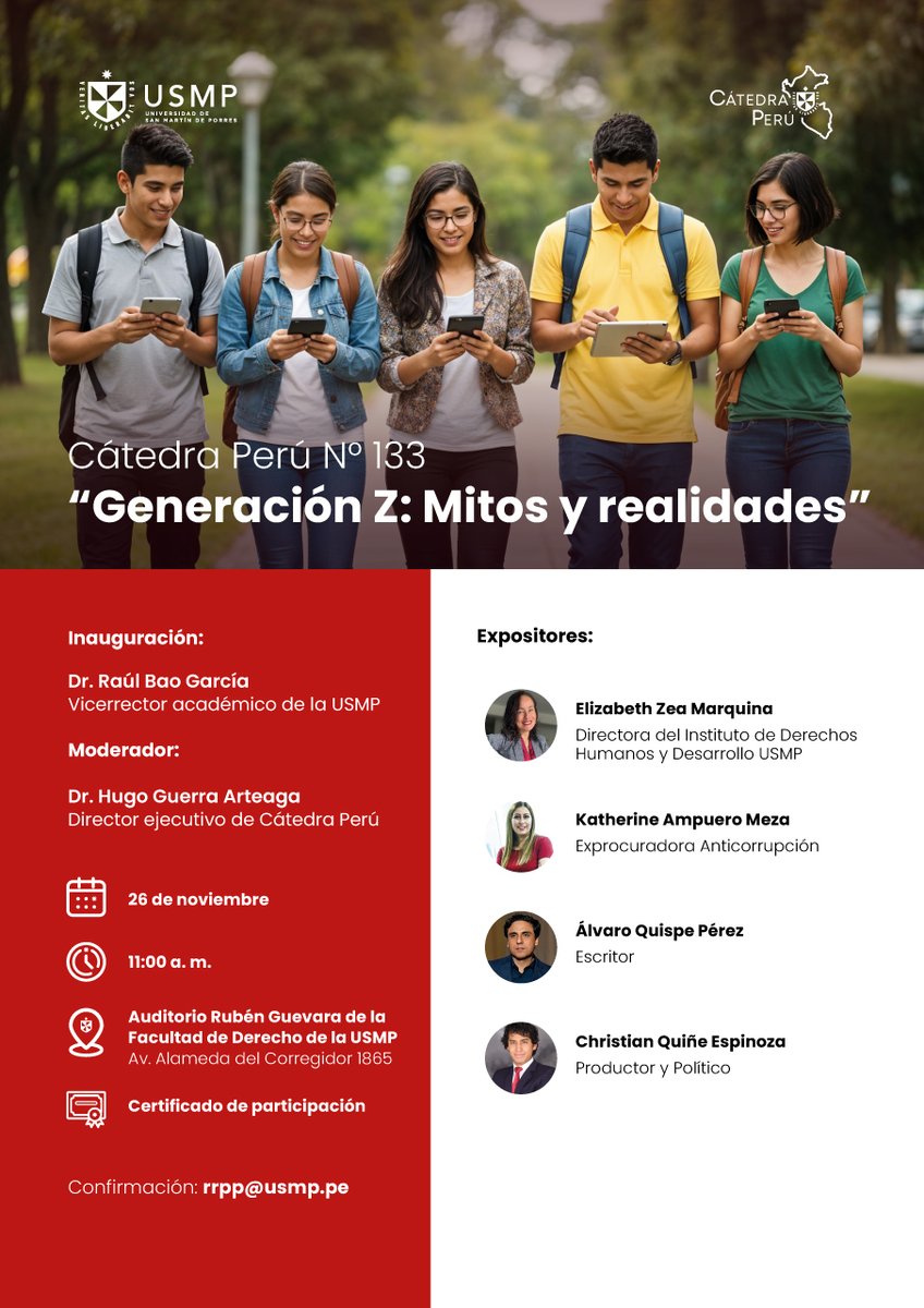 Universidad de San Martín de Porres tweet media