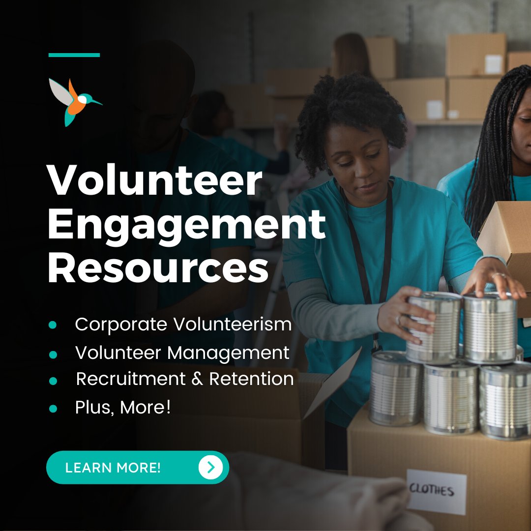 CharityVillage's tweet image. CharityVillage offers free #resources, #webinars, and tools for #nonprofits seeking to develop or improve their #volunteer strategy and enhance their volunteer program.

Check out our Knowledge Hub to learn more! ⬇️

okt.to/l8CEkq
