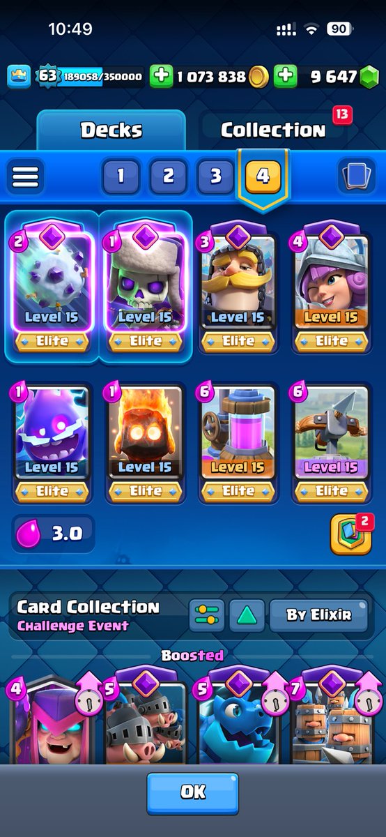 pump 2:48 
evo skeleton defense 1:50
xbow 1:03
heroic knight and musk, use ability
evo snowball 
congrats you win