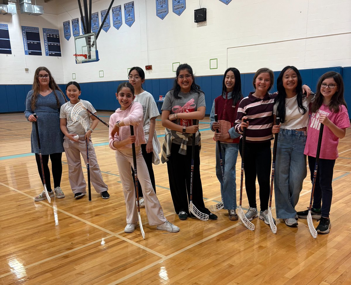 Floorball sponsored by the <a href="/NYIslanders/">New York Islanders</a> #hockey #gym #fun