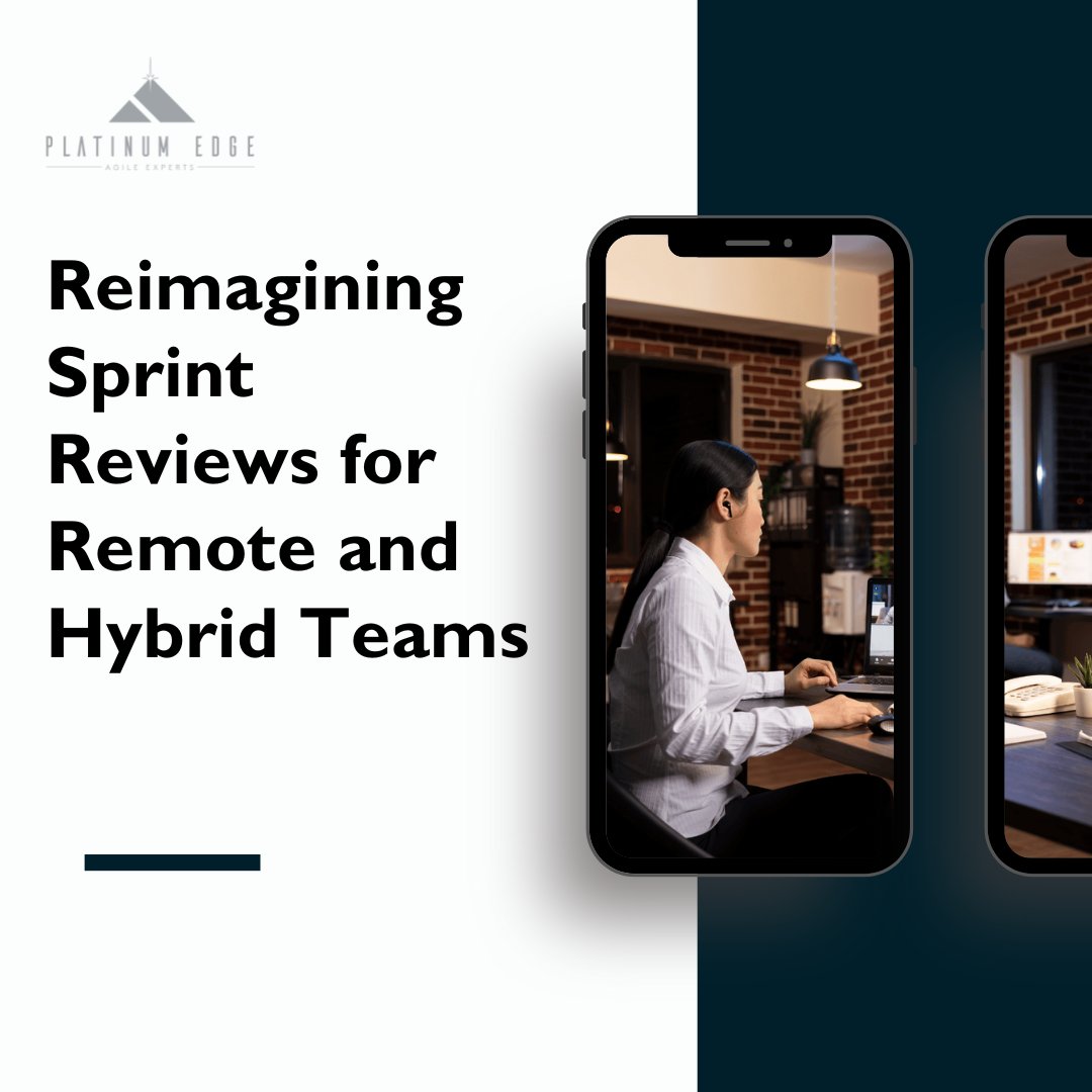 Remote sprint reviews feeling flat? Boost engagement with real demos, live feedback, and the right tools. Don’t just present, collaborate. Read our latest blog here 🔗 ow.ly/fClb50XurWN

#Scrum #PlatinumEdge #CSM #CSPO