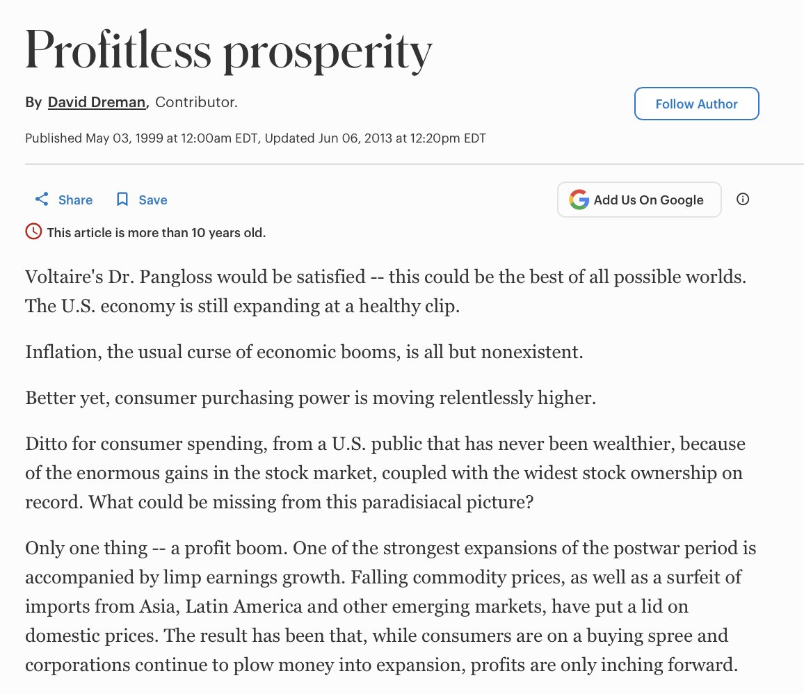 谷歌上充斥着大量关于“网络”或互联网的投资回报率未能达到预期利润“高昂”的报道。这些仅仅是1998年左右的快速搜索结果。