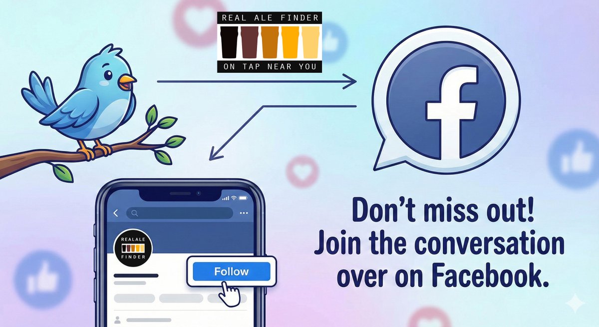 Real Ale Finder App tweet media