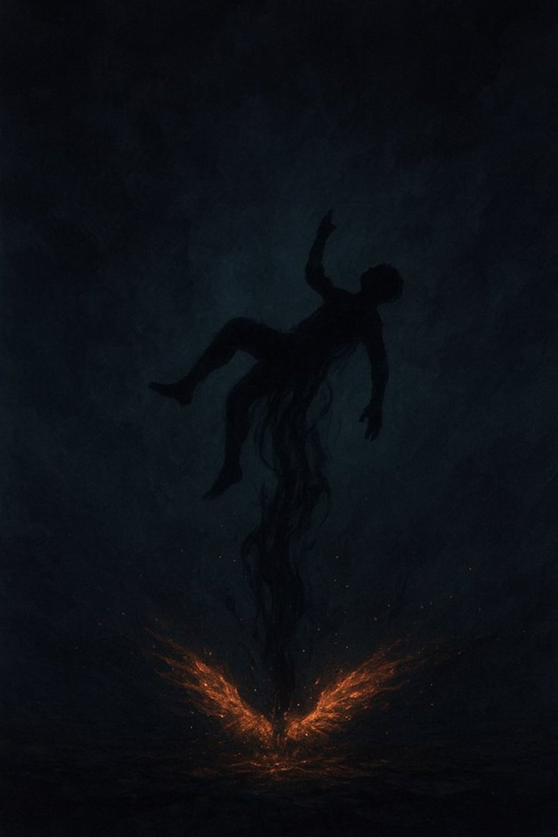 Once I fell, not to die, but to dissolve. The dark unmade, then remade me. Now I walk without fear. Reborn in shadow, where falling is flight, and darkness, home.

#aiartist #aiartcommunity #AIart︎ #AIArtists #AIArt #AIArtistCommunity