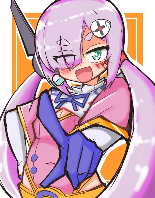 #いいツインテールの日 #星翼 良いツインテールの日という事でシャーリーちゃん落書き