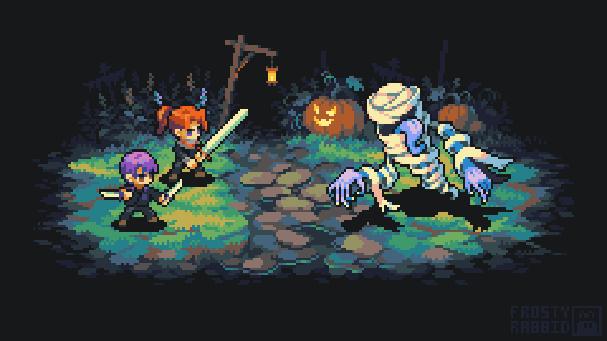 I forgot to upload this to this platform last year's Halloween 😔