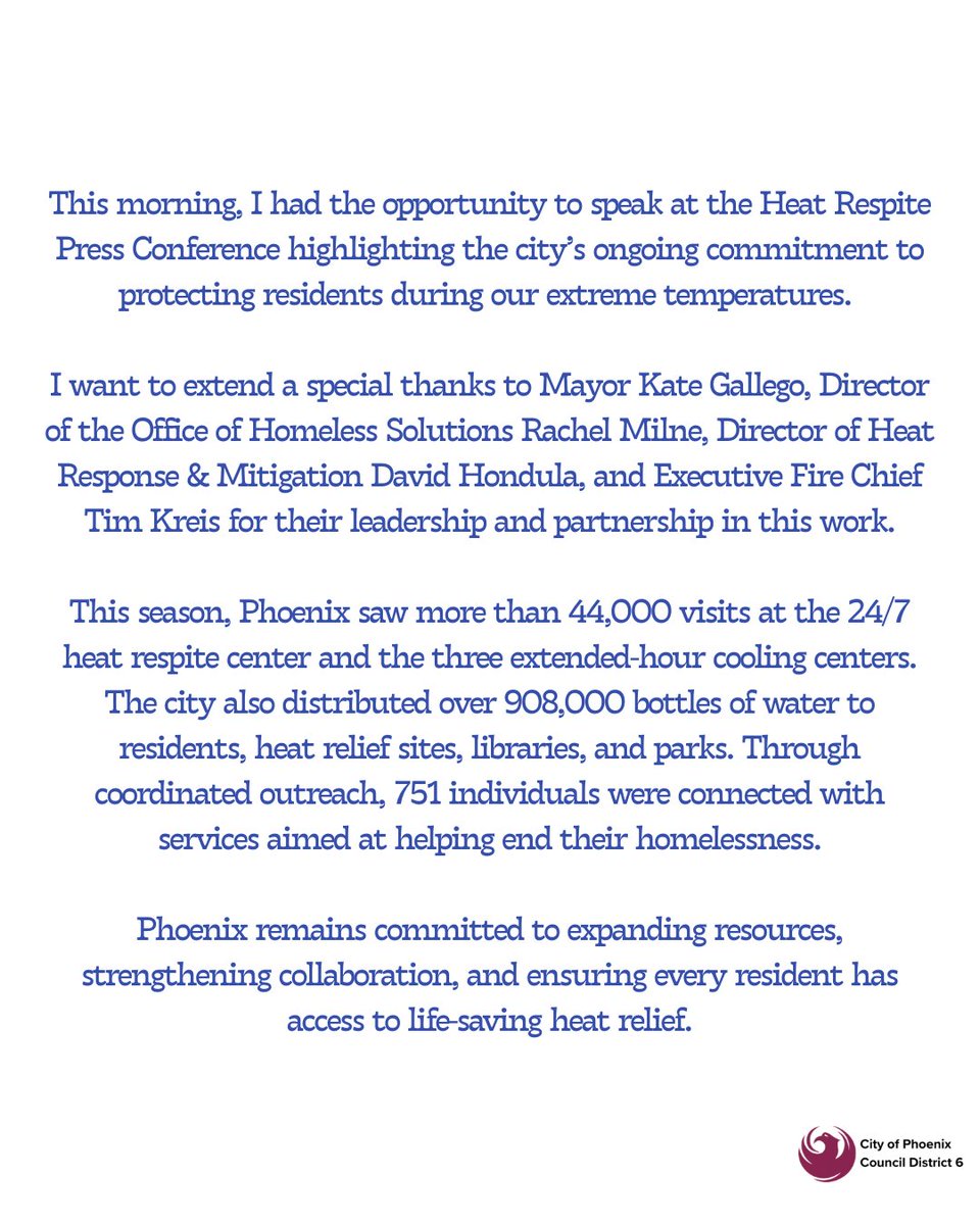 Phoenix District 6 Councilman Kevin Robinson tweet media