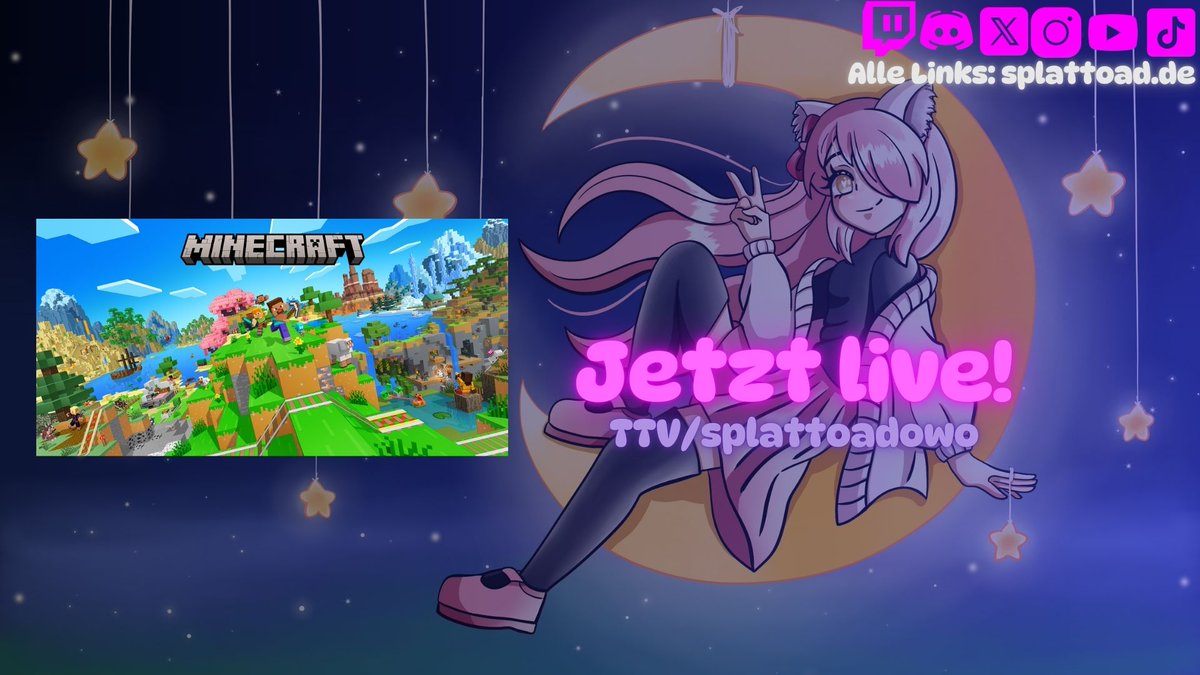 SplatToadTV's tweet image. The End Event | Die Baustelle by @ToruBTW 

#𝑟𝑎𝑖𝑛𝑏𝑜𝑤𝑣𝑒𝑟𝑠𝑒 || #GERVtuber || #affiliate || #Minecraft