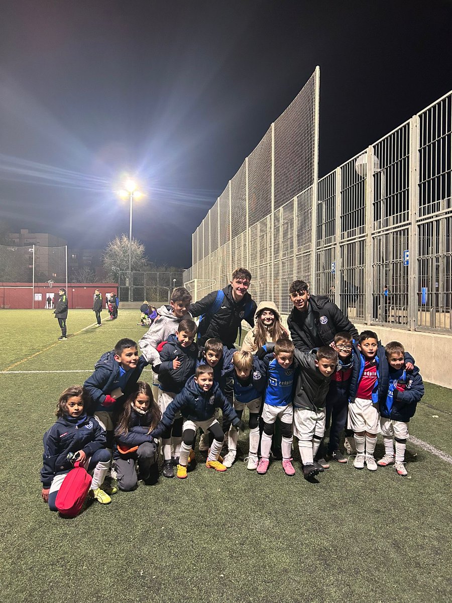 Primera victoria del prebenjamin B del <a href="/CDVicalvaro/">C.D. Vicálvaro ⚽️</a> en el mejor partido de la temporada hasta ahora muy contento con el trabajo de los peques hoy y el progreso día a día. Seguimos!!!💪💪💪💪<a href="/Abraham7807279/">Abraham</a>