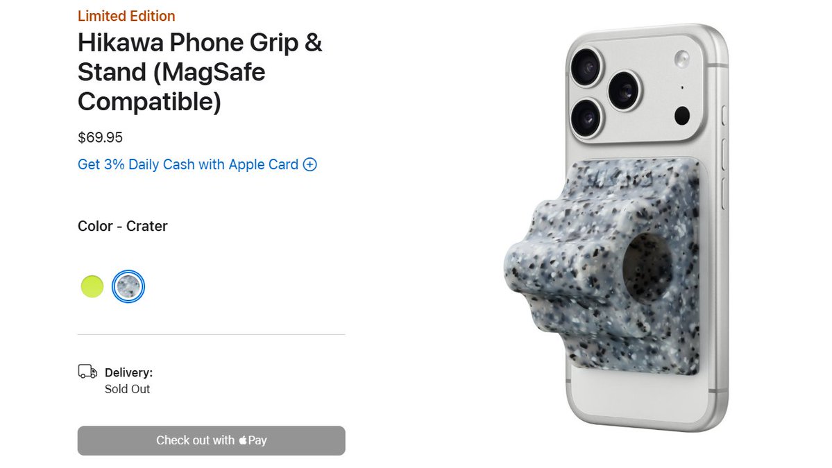 Cartidise's tweet image. tf is Apple making nowadays bro😭

this is $69

first that $230 sock, and now this