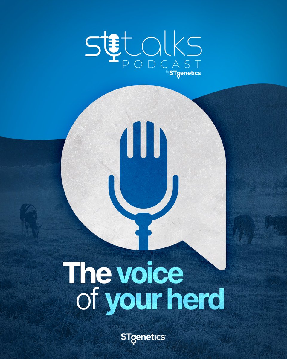 STgenetics's tweet image. #STtalks:🎙️ Stay connected to the latest industry trends, news, technology and solutions with over 300 episodes covering array of topics, dairy stories and exploring subjects that we know are important to our dairy producers!
To listen plataform: sttalks.stgen.com