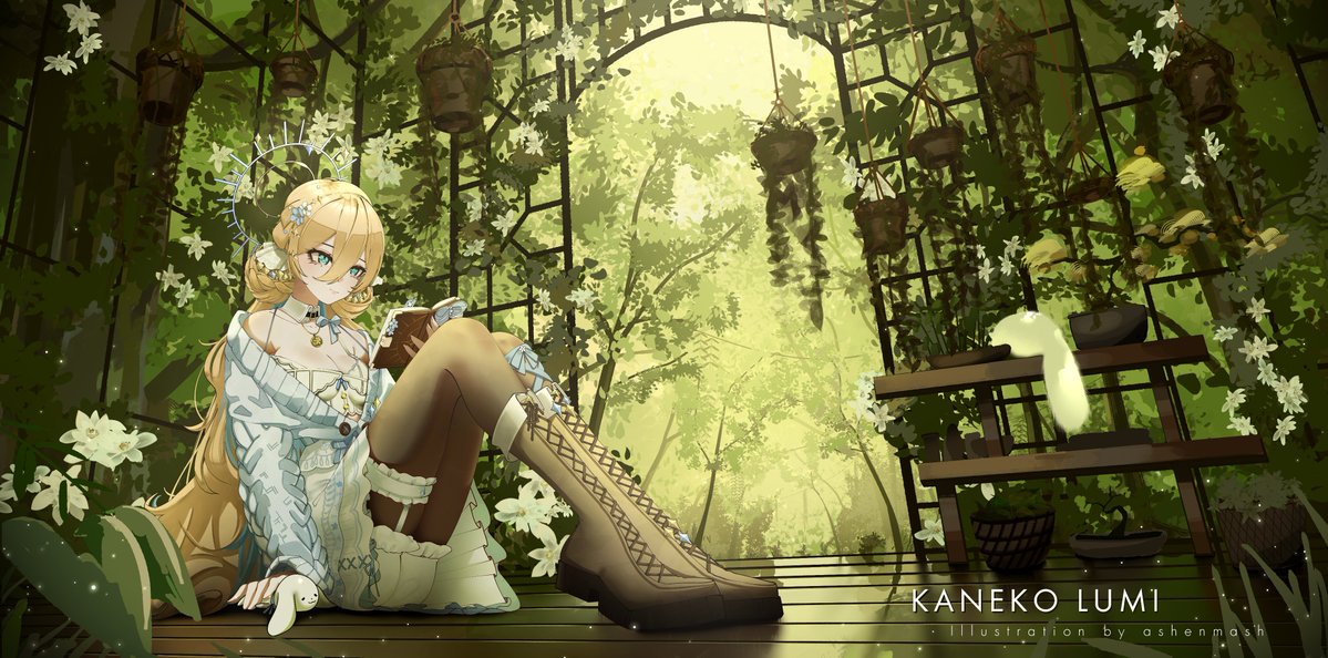 ForTlt's tweet image. I am always happy when @ashenmash can make some time for my Lumi comms! #lumillust