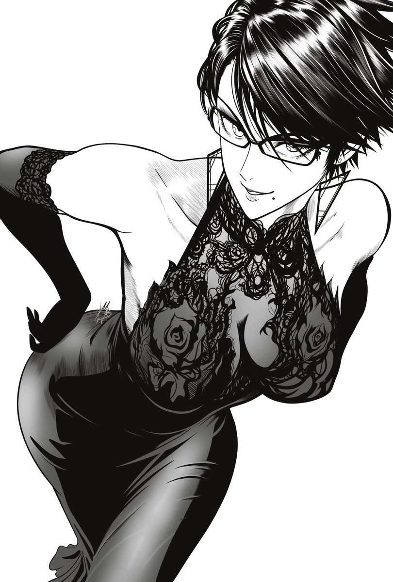 MostlyBlueWyatt's tweet image. I will always love short hair Bayonetta 💜