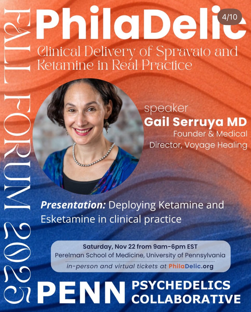 pennphiladelic's tweet photo. Tomorrow, we convene a community committed to safe, thoughtful, and accessible psychedelic care. From clinical protocols to legal pathways, from natural medicines to emerging therapies, every session is designed to move the field forward.

Registration closes tomorrow at 8 AM. https://t.co/QkGW1X1VyN