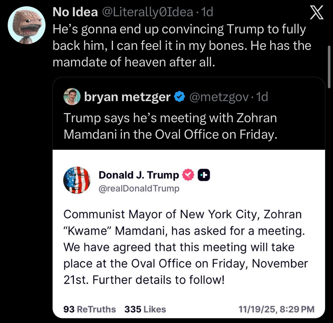 THE MAMDATE OF HEAVEN I TELL YA, I TOLD YALL