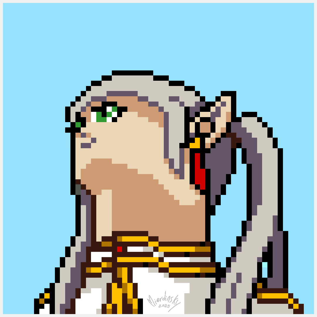 Pixel art de mi versión de Frieren.
#Frieren #SousouNoFrieren #PixelArt #Fanart #AnimeArt