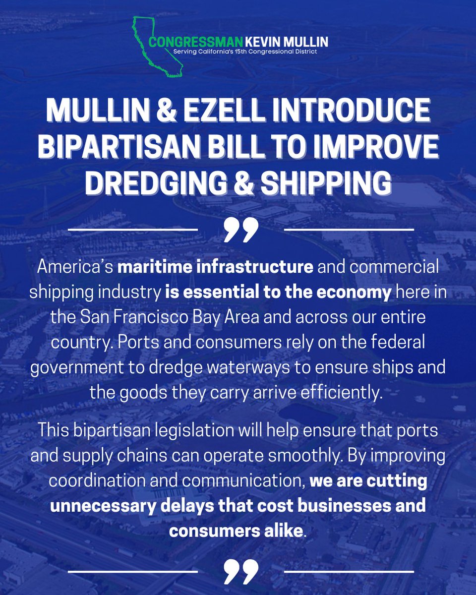 Image for the Tweet beginning: Uncertainty around dredging timelines can
