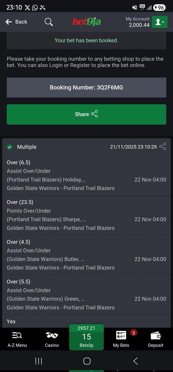 ConvertOdds's tweet image. NBA on Bet9ja #Bet9jaCode 

3Q2F6MG