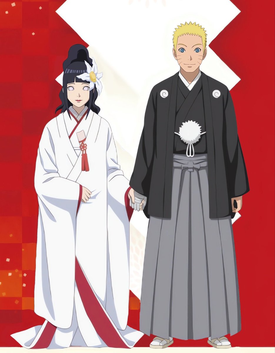 MEUS PAIS! Ilustração do casamento de Naruto e Hinata para nova linha de produtos do casal mais querido do universo ninja 💍✨