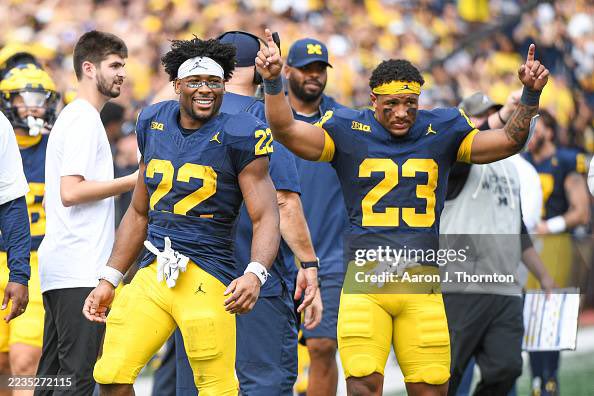 GoBlue1922's tweet photo. Justice Haynes is averaging 131.8 yards per game in 6.5 games this year. 7.1 ypc 10 tds

Jordan Marshall is averaging 153.3 yards per game in 3 starts this year. 6.1 ypc 10 tds

If you’re a running back, it’s no brainer to come to Michigan. Elite development from Coach Alford. https://t.co/F9YDfLI2D6