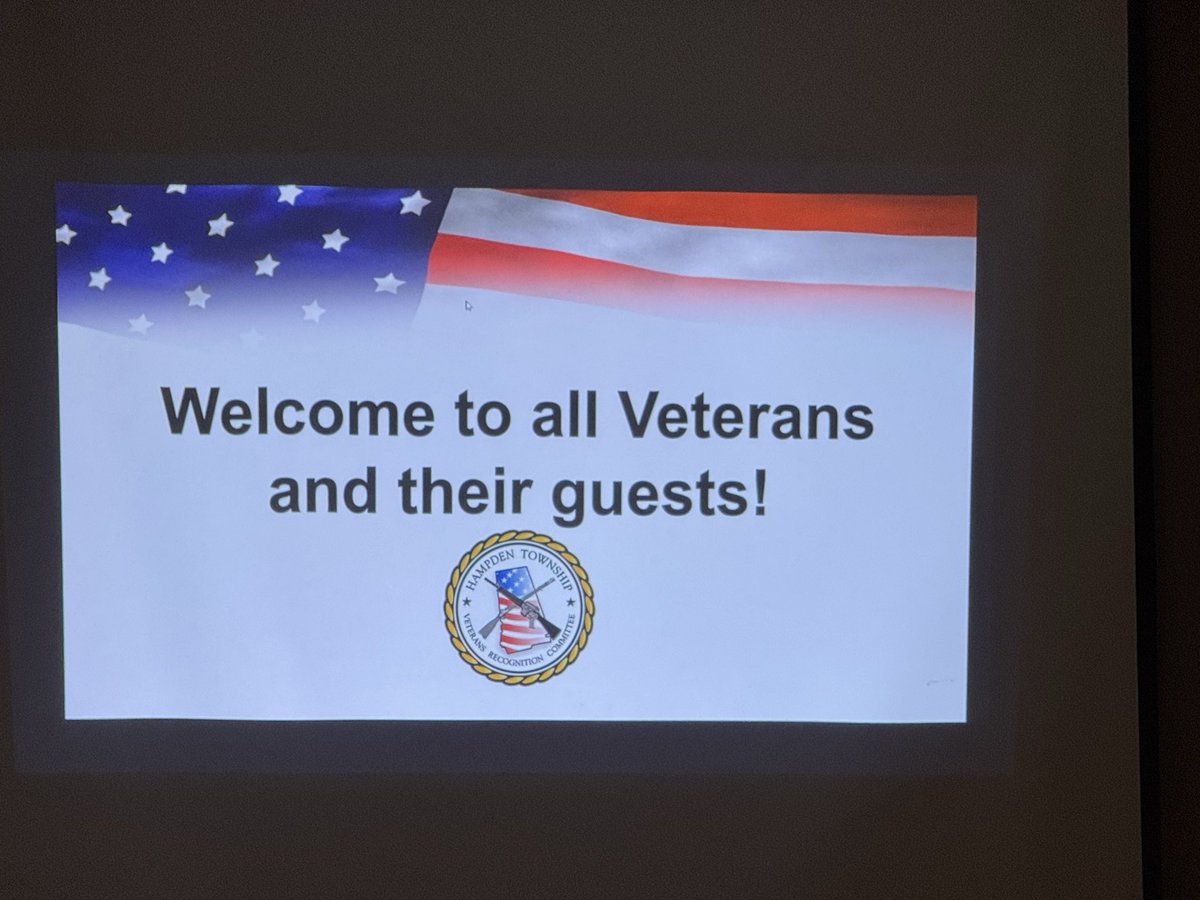 RepDelozier's tweet image. Hampden Township held its annual veterans breakfast. I was glad to attend the celebration to say “thank you” to those who served following Veterans Day.