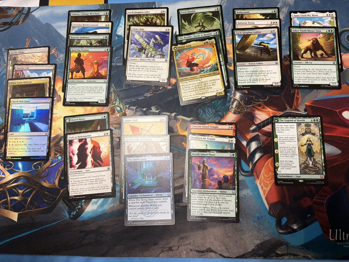 ekszit's tweet image. Erster Draft mit Avatar und ehrlich gesagt hat‘s oooordentlich gebockt! Avatar war sehr viel besser als ich erwartet hatte.

R1: 1-2 vs RB bombs 
R2: 2-0 vs UW flyer
R3: 2-0 vs UGr 
R4: 2-1 vs UG

Set macht bisher Spaß. Sobald meine Prüfung durch ist, streame ich es auch mehr!