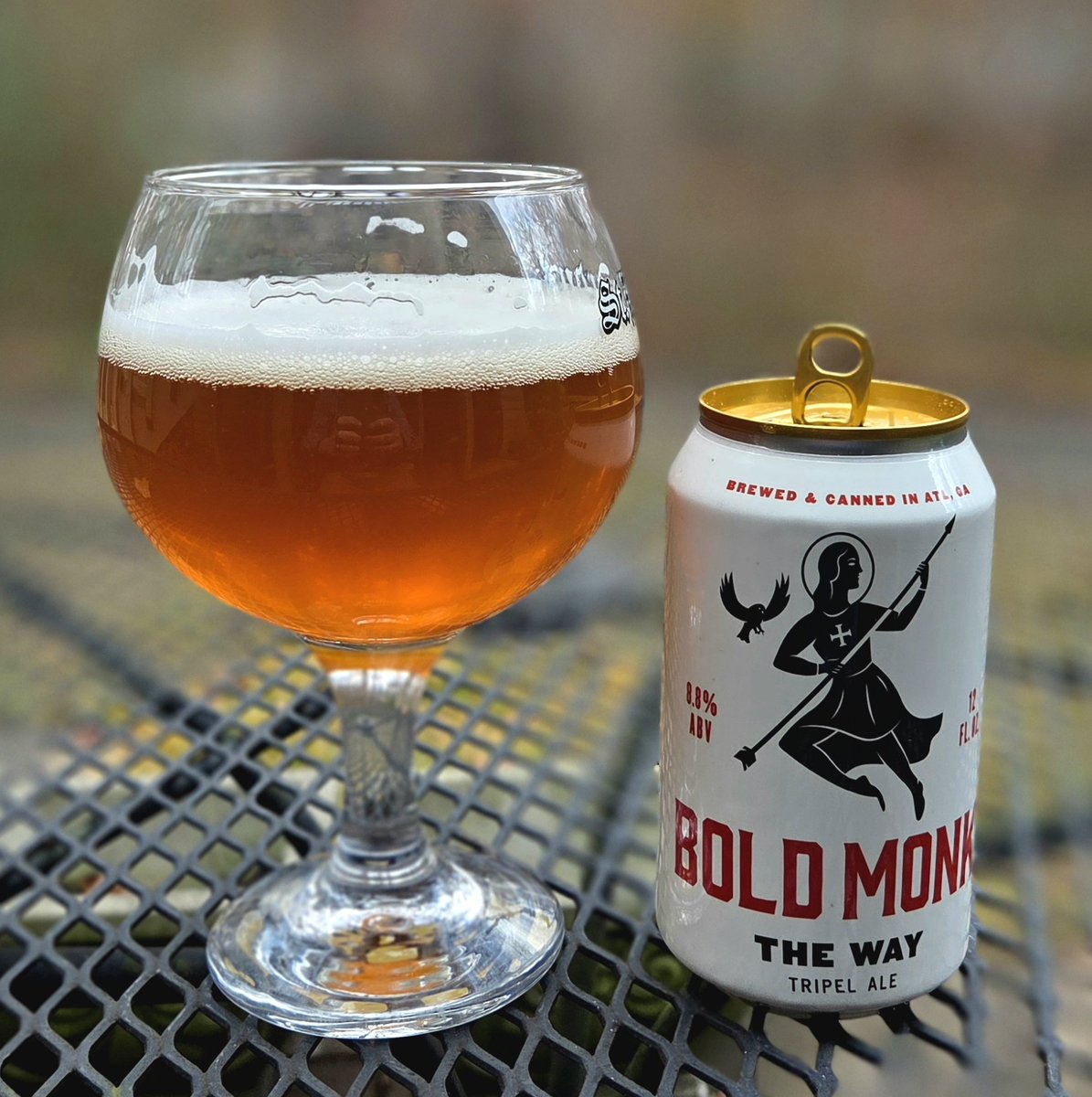 Enjoying Bold Monk The Way Tripel. Friday cheers!