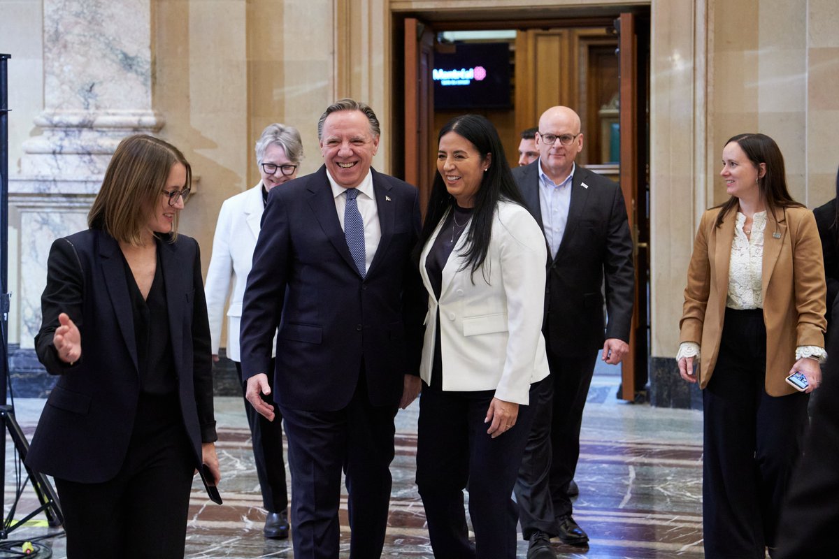 Très honorée d’avoir reçu le premier ministre du Québec, monsieur <a href="/francoislegault/">François Legault</a>. Nous avons eu des échanges constructifs et prometteurs pour faire avancer les priorités des Montréalais.

Une collaboration solide entre Québec et Montréal est essentielle pour répondre