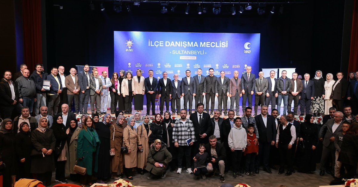 AK Parti Sultanbeyli İlçe Teşkilatı olarak bugün, dava bilincimizi tazelediğimiz, teşkilat enerjimizi yeniden yükselttiğimiz Teşkilat Gündemli Danışma Meclisi Toplantımızı büyük bir coşku ve yoğun katılımla gerçekleştirdik.

Toplantımıza katılımlarıyla bizleri onurlandıran; 

*