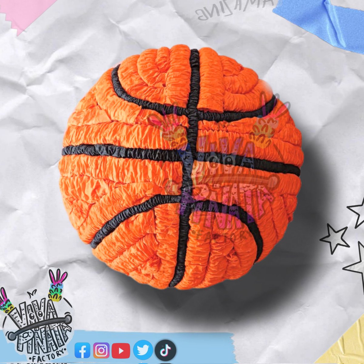 VivaPinataFac's tweet image. 🏀⚾⚽ Haz deporte! Come frutas y verduras 🍊🍆🥕

Pasamos a desearles un hermoso fin de semana y recuerden hacer tus pedidos con anticipación 😎

🪅 #piñata #basquetbol #vivapiñatafactory #piñatamexicana #piñatapersonalizada 🪅