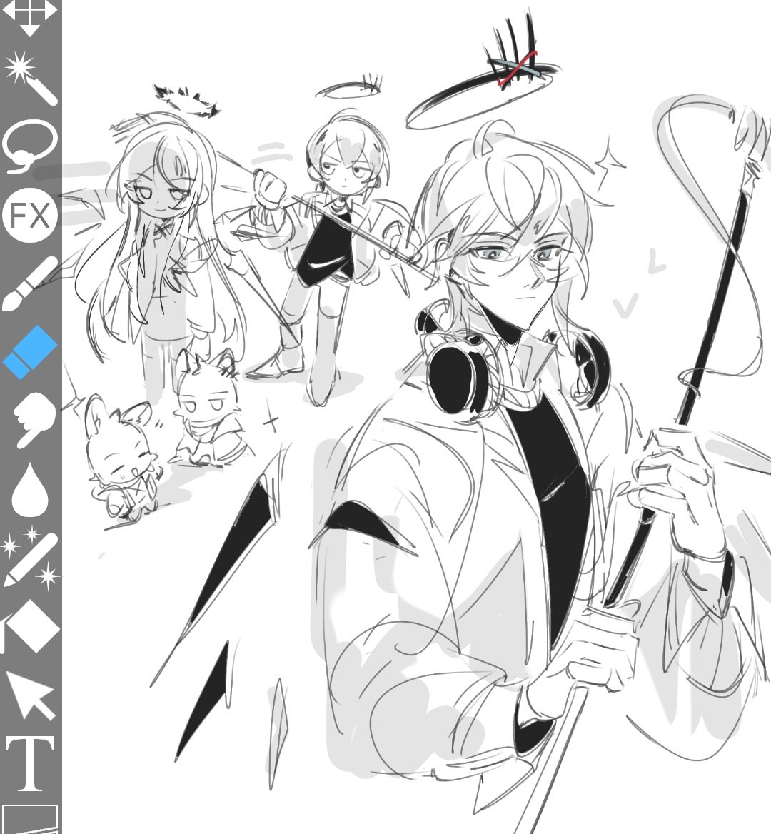 Siblings being siblings 🍨🎻