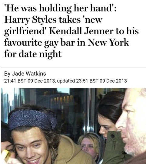 very typical of them going to a “romantic date” to a gay bar