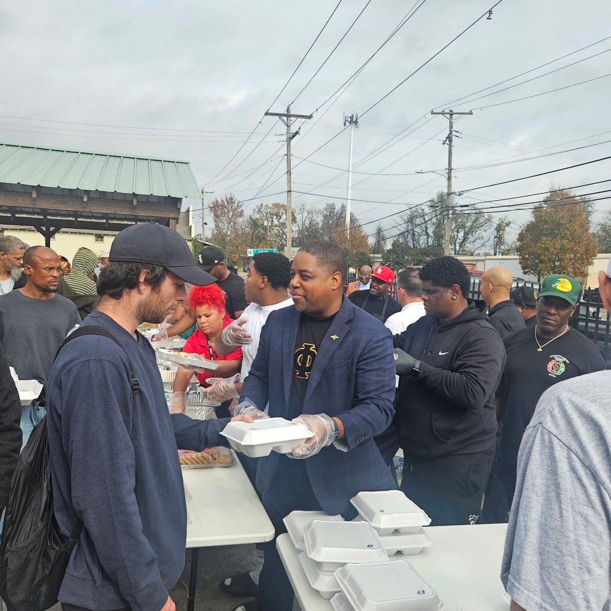 I’m grateful to have joined the LR Black Firefighters in doing what neighbors should do for each other! You all showed up (with LR Police) in a major, meaningful way.

Depaul USA Jericho Way is the only day resource center in Central Arkansas for those in housing instability.