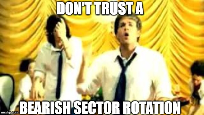 The Russell 2000 is looking way better than the NASDAQ right now.  I'm not sure it will last.