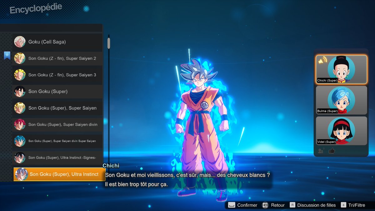 Hakashin_Sama's tweet image. Les remarques de Chichi sur Sparking Zero me feront toujours rire 😅 #SparkingZero #DBSZ