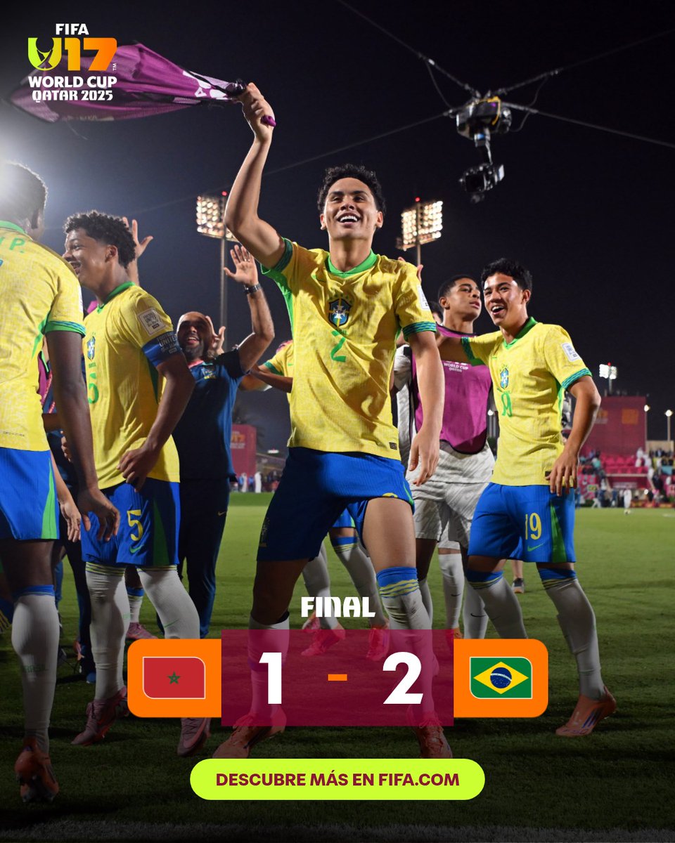 fifaworldcup_es's tweet image. ¡En el último suspiro Brasil se mete en semifinales! 🇧🇷👏

#U17WC