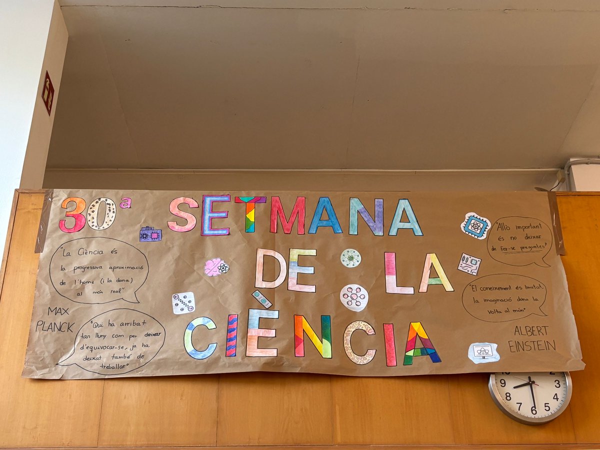 Setmana de la Ciència: Explorant la Tecnologia Quàntica al Centre 🔬 agora.xtec.cat/iesramoncoll/g…