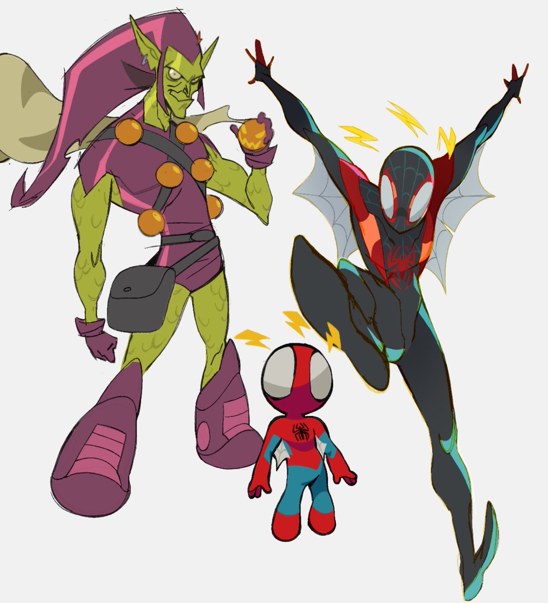 some spider-man sketches