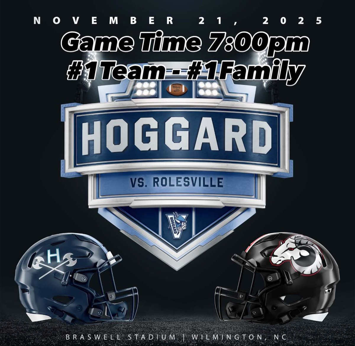 I love it when people don’t believe in us. The Shipyard will be ROCKING tonight.

#1TEAM