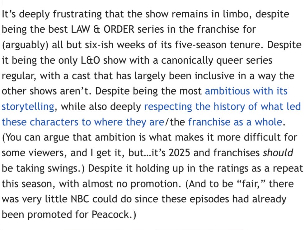 just renew #organizedcrime <a href="/nbc/">NBC Entertainment</a> <a href="/peacock/">Peacock</a>