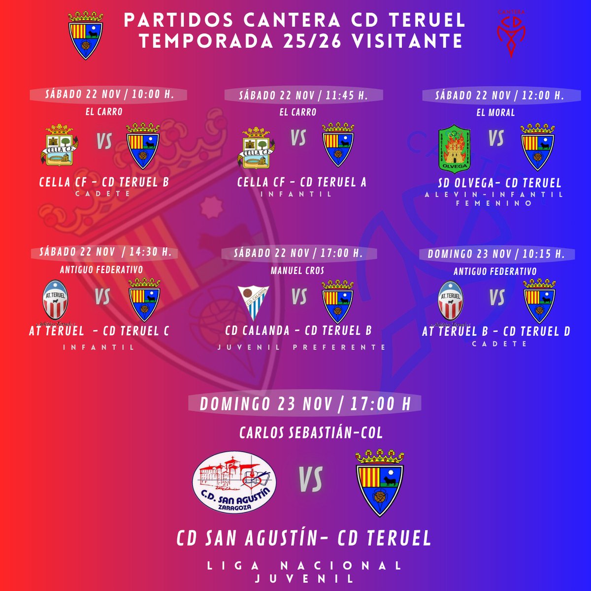 Cantera Club Deportivo Teruel tweet media
