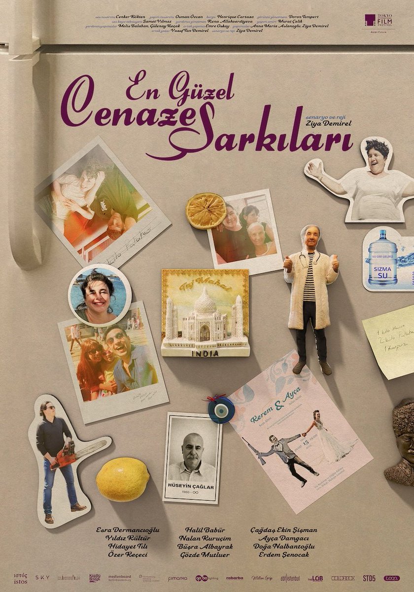Siyad_'s tweet image. 36. Ankara Film Festivali SİYAD Jürisi En İyi Film Ödülü’nün sahibi, oyuncu performanslarından diyalog yazımına, kurgusundan görüntü yönetimine taze, genç ve ilham verici bir yaşama duygusu çağıran, Ziya Demirel'in yönettiği  "En Güzel Cenaze Şarkıları"
@ankaraUFF #36AnkaraFF