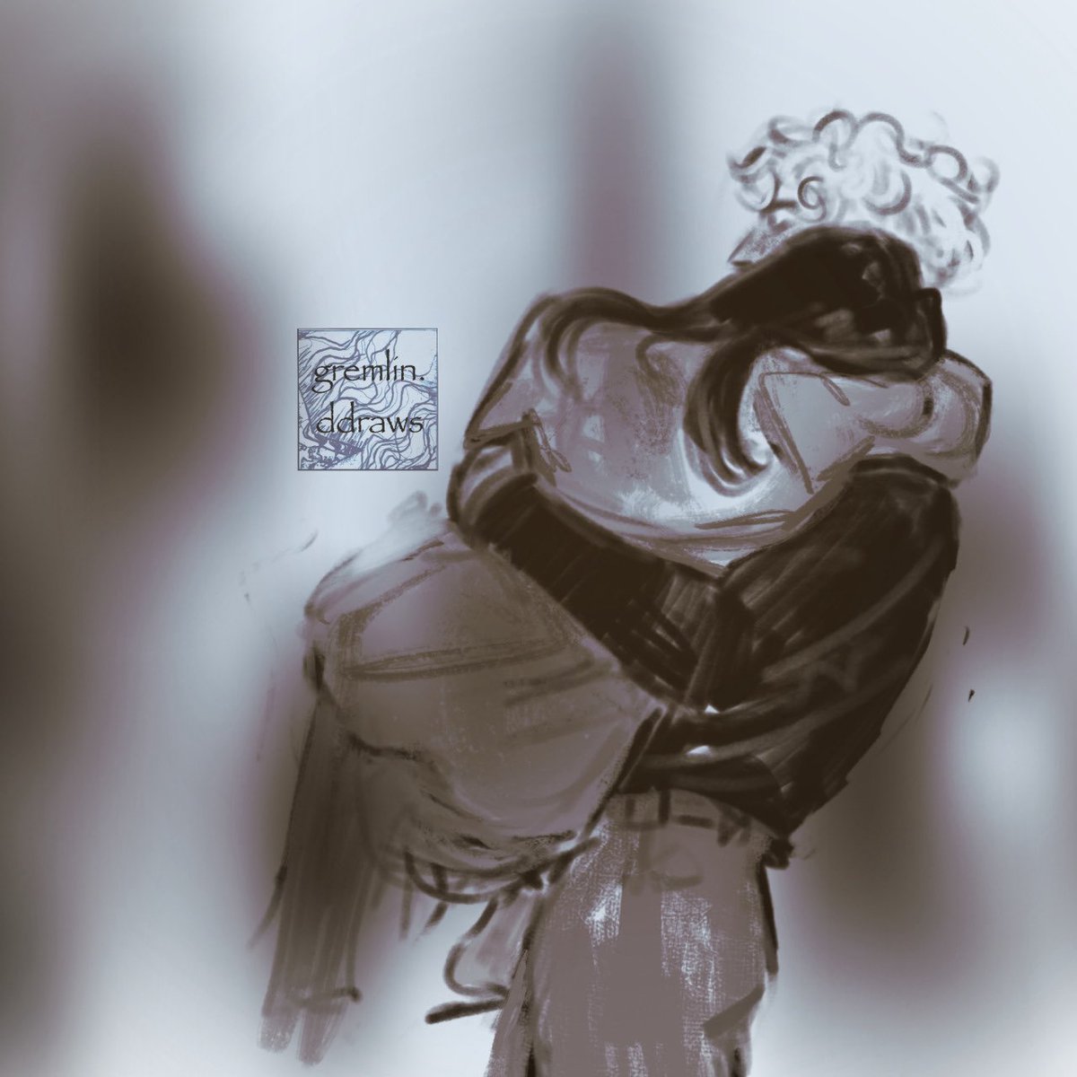 estrelogy's tweet image. “Peeta volunteers to get me to bed. I start out by leaning on his shoulder, but I’m so wobbly he just scoops me up and carries me upstairs”

art credit - gremlinddraws