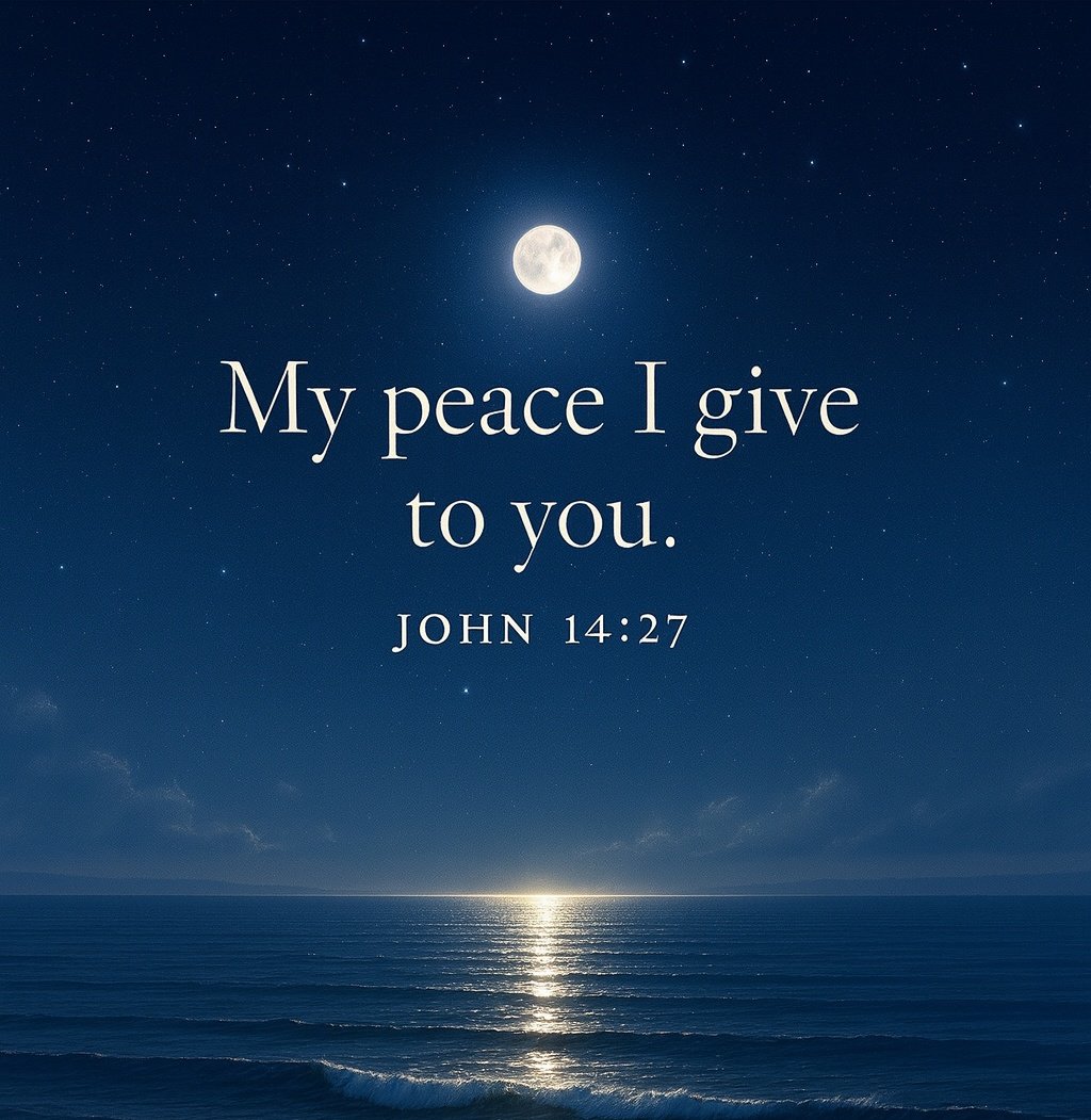 The__Bible7's tweet image. John 14:27